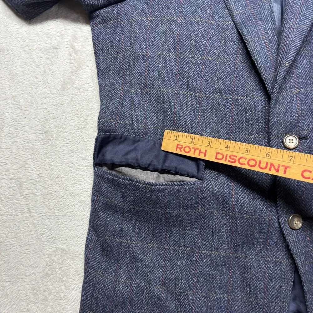 VTG Polo University‎ Club Ralph Lauren Blazer Mens 44 Wool Tweed USA Academia